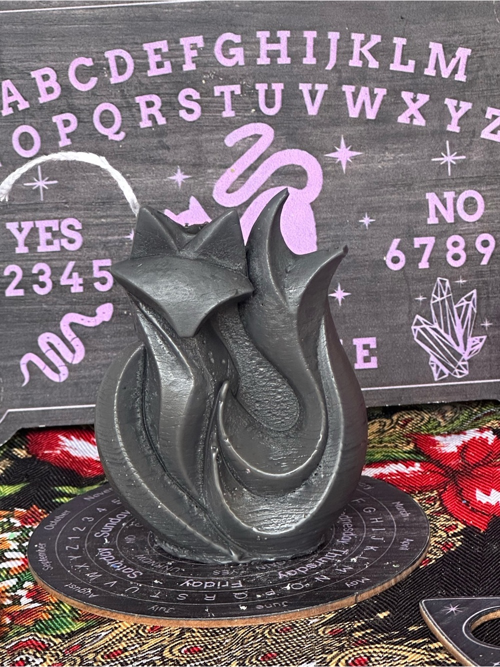 Black Fyah Fox Candle